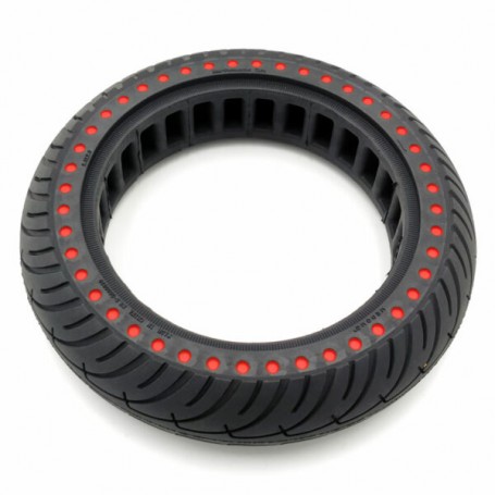 Rueda maciza ultraligera 8.5x2 puntos rojos