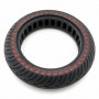 Rueda maciza ultraligera 8.5x2 puntos rojos