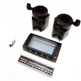 Set carcasa pantalla y luz frontal + acelerador y freno Set carcasa pantalla y luz frontal + acelerador y freno